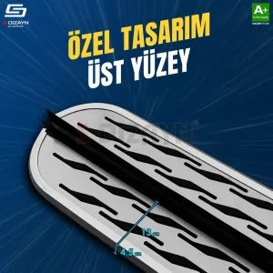 EcoSport 2 OEM Still Pro V2 Aluminyum Yan Basamak 173 Cm 2018-2022 - Görsel 3