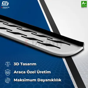 EcoSport 2 OEM Still Pro V2 Aluminyum Yan Basamak 173 Cm 2018-2022 - Görsel 4