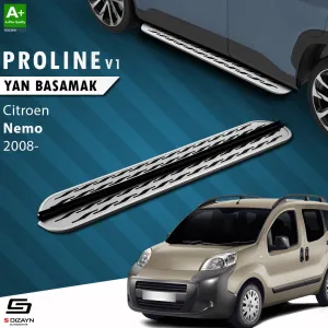 S-Dizayn Citroen Nemo OEM Still Pro V2 Aluminyum Yan Basamak 173 Cm 2008-2017 thumb 1