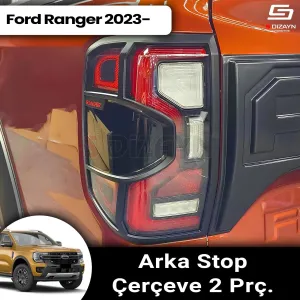 s-dizayn uyumlu Ford Ranger 4 ABS Plastik Arka Stop Çerçevesi 2 Prç. 2023 Üzeri A+ Kalite modelleri Oto Aksesuar Shop'de. Kaliteli malzeme, hızlı kargo ve