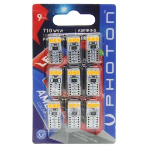 Photon uyumlu T10 W5W Turuncu Led Modül Blister 9'lu Paket modelleri Oto Aksesuar Shop'de. Kaliteli malzeme, hızlı kargo ve güvenli alışverişle hemen inceleyin.