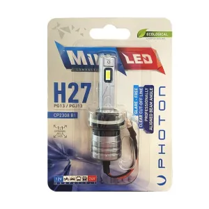 Photon uyumlu Mini H27 Compact Led 12-24V Tekli Blister modelleri Oto Aksesuar Shop'de. Kaliteli malzeme, hızlı kargo ve güvenli alışverişle hemen inceleyin.