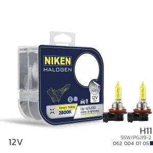 Niken uyumlu 12V H11 55W Sarı Işık Ampul PG319-2 2800K modelleri Oto Aksesuar Shop'de. Kaliteli malzeme, hızlı kargo ve güvenli alışverişle hemen inceleyin.