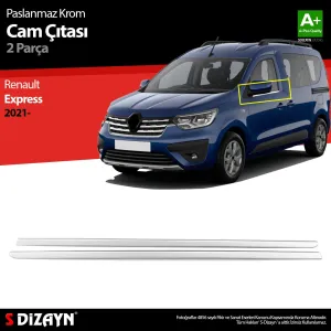 s-dizayn uyumlu Renault Express Krom Cam Çıtası 2 Prç. 2021 Üzeri modelleri Oto Aksesuar Shop'de. Kaliteli malzeme, hızlı kargo ve güvenli alışverişle hemen