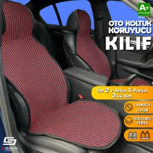 s-dizayn uyumlu Oto Koltuk Koruyucu Kılıf Çizgili Siyah Kırmızı Universal 2+1 Parça Ön Arka A+ Kalite modelleri Oto Aksesuar Shop'de. Kaliteli malzeme, hızlı