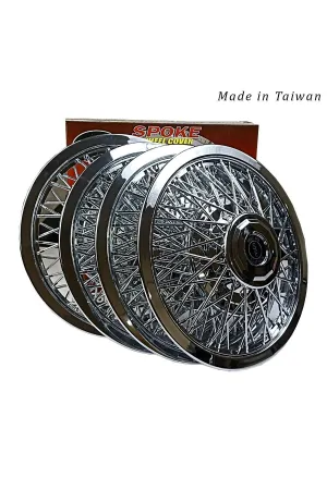 Telli Uyumlu 13Inc Abs Telli Paslanmaz Krom Kaplama 4 Adet Fiyatıdır Made In Taiwan