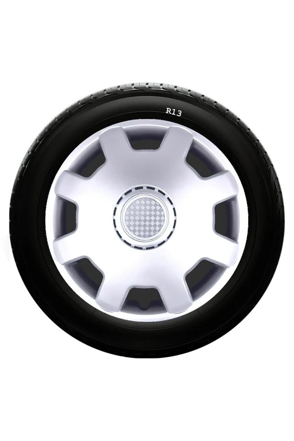 Tata Uyumlu 13 Inç Kırılmaz SKS Jant Kapağı 1 Takım 4 Adet No:105