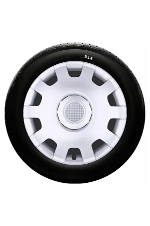 Skoda Uyumlu 14 Inç Kırılmaz Sks Jant Kapağı 1 Takım 4 Adet No:212