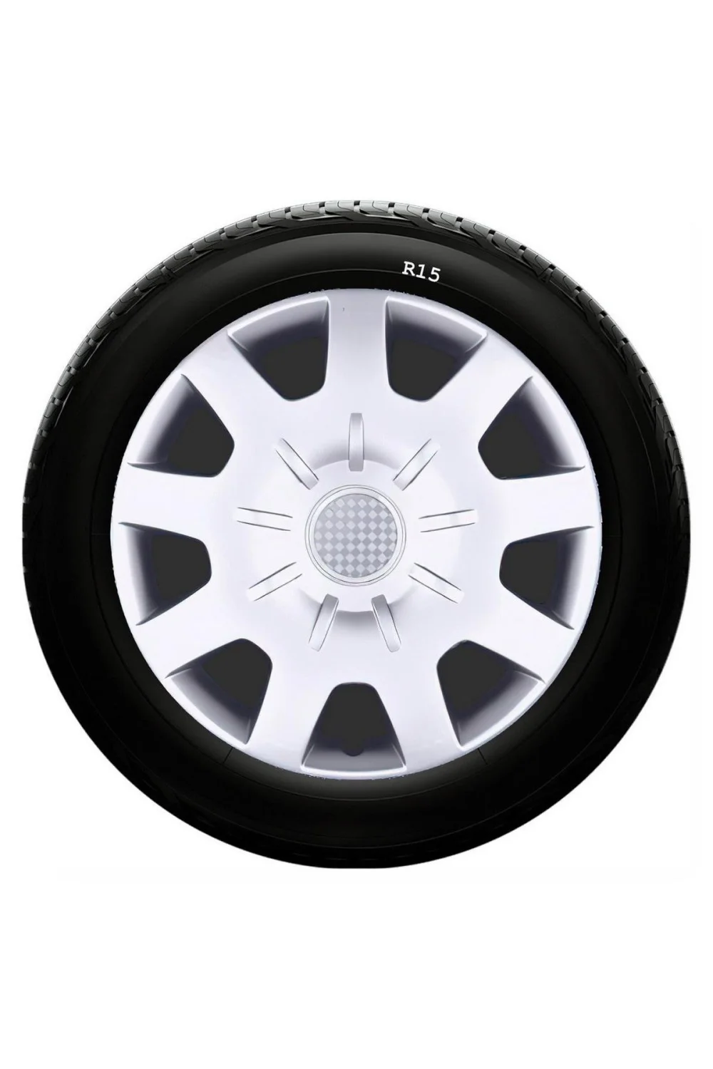 Mazda Uyumlu 15 Inç Kırılmaz SKS Jant Kapağı 1 Takım 4 Adet No:314