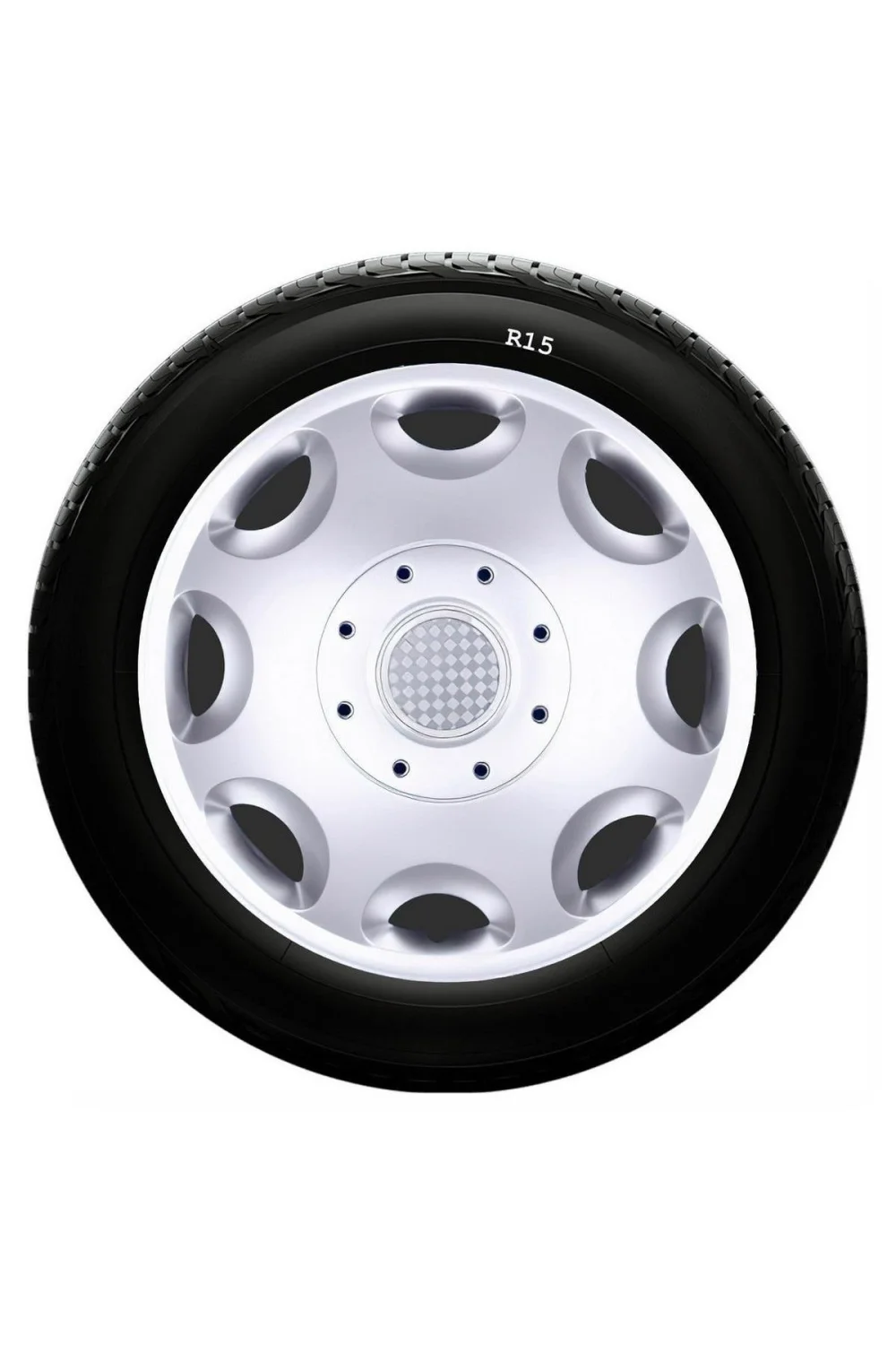Citroen Uyumlu 15 Inç Kırılmaz SKS Jant Kapağı 1 Takım 4 Adet No:300