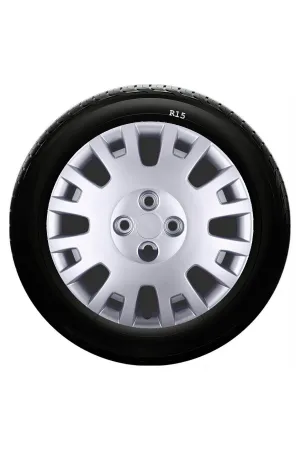 Citroen Uyumlu 15 Inc Kırılmaz Sks Jant Kapağı 1 Takım 4 Adet No:322