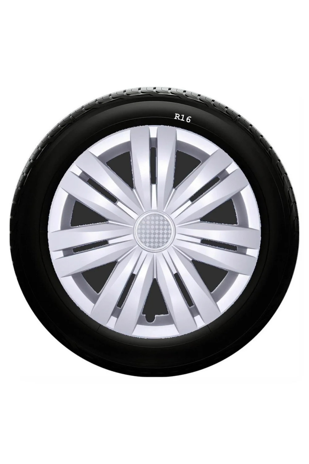 Chevrolet Uyumlu 16 Inç Kırılmaz SKS Jant Kapağı 1 Takım 4 Adet No:427