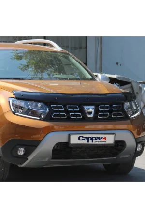 Cappafe Dacia Duster 2018 2019 2020 2021 2022 Ön Kaput Koruyucu Rüzgarlığı - Görsel 3