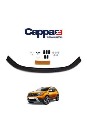 Cappafe Dacia Duster Ön Kaput Koruyucu Rüzgarlığı 2018 Yılı Ve Sonrası - Görsel 2