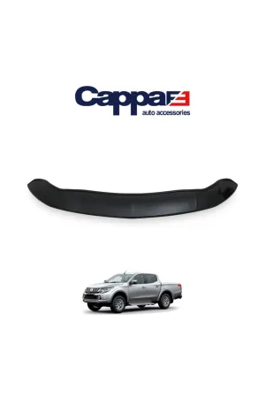 Cappafe Mitsubishi L200 Ön Kaput Koruma Rüzgarlık 4mm (abs) 15-19 thumb 2