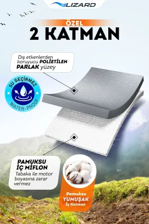 Kanuni ATV 150 S On Road Uyumlu Su Geçirmez  ATV Brandası thumb 5