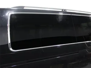 VW Transporter T6.1 Cam Çerçevesi 14 Prç. Krom (U.Ş.) Çift Sürgü 2020 ve Sonrası thumb 2