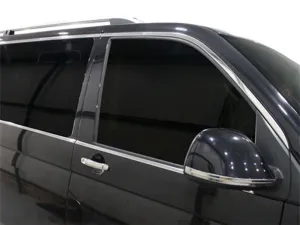 VW Transporter T6.1 Cam Çerçevesi 14 Prç. Krom (U.Ş.) Çift Sürgü 2020 ve Sonrası thumb 3