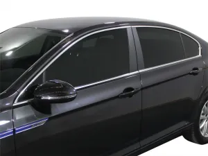 VW Passat B8.5 Cam Çerçevesi 8 Prç Krom 2019 ve Sonrası - Görsel 3