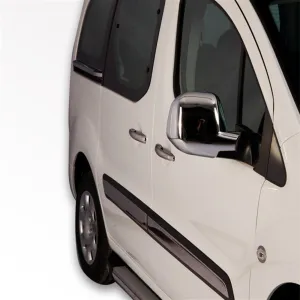 Peugeot Partner 1 Ayna Kapağı 2 Prç Abs Krom 1996-2008 - Görsel 2