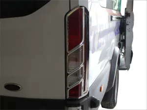Ford Transit V347/V348/V363 7 Stop Çerçevesi 2 Prç Abs Krom 2014 ve Sonrası - Görsel 2