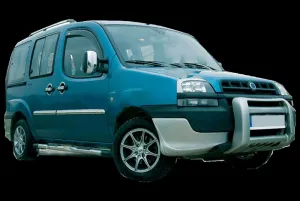 Fiat Doblo 1 Ayna Kapağı 2 Prç Abs Krom 2000-2010 - Görsel 2