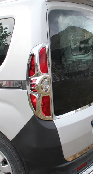 Fiat Doblo 2 Stop Çerçevesi 2 Prç Abs Krom 2010 ve Sonrası thumb 2
