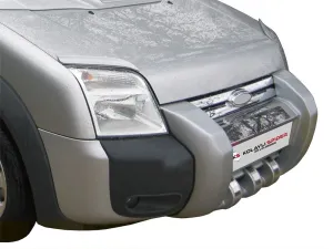 Kolaylı uyumlu Ford Connect Ön Koruma Kromlu Md:3 (Sissiz) Fiber 2009-2014 modelleri Oto Aksesuar Shop'de. Kaliteli malzeme, hızlı kargo ve güvenli alışverişle