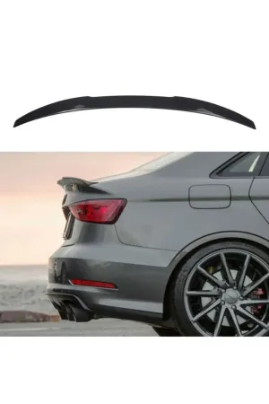 Audi A3 2012-2020 (8V) uyumlu Sedan Spoiler Fiber 2014 ve Sonrası modelleri Oto Aksesuar Shop'de. Kaliteli malzeme, hızlı kargo ve güvenli alışverişle hemen