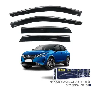 Niken Nissan Qashqai 2023 Sonrası Kromlu Cam Rüzgarlığı 4 LÜDRS Tuning kalitesiyle tanışın! Özel olarak Nissan  model araçlar için üretilen bu ürün, otomobilini