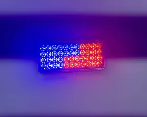 Tepe çakar lamba 44led  kırmızı-mavi kumandalı / LAPA119 - Görsel 3