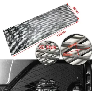 Boğaziçi uyumlu Seat Zigzag Dizayn 3D Style ABS Plastik Panjur Teli 120x40 cm Siyah modelleri Oto Aksesuar Shop'de. Kaliteli malzeme, hızlı kargo ve güvenli