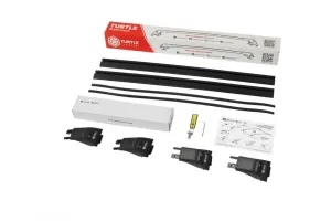 Turtle Hyundai Uyumlu İ30 Cw (Fd)  Tourmaline V1 Ara Atkı Siyah Set 2'li - Görsel 5