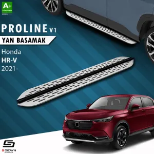 S-Dizayn Honda HR-V 3 OEM Still Pro V1 Aluminyum Yan Basamak 173 Cm 2021 Üzeri