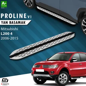 Mitsubishi L200 4 Oem Still Pro V1 Aluminyum Yan Basamak 193 Cm 2006-2015