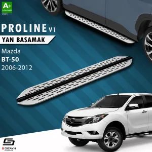 Mazda Bt-50 Pick-Up Oem Still Pro V1 Aluminyum Yan Basamak 193 Cm 2006-2012