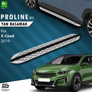 S-Dizayn Kia XCeed OEM Still Pro V1 Aluminyum Yan Basamak 183 Cm 2019 Üzeri A+ Kalite						                Araca &Ouml;zel A+Kalite Yan Basamak&Uuml;r&uuml;n ar