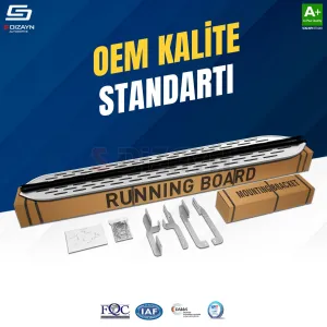 S-Dizayn Kia XCeed OEM Still Pro V1 Aluminyum Yan Basamak 183 Cm 2019 Üzeri thumb 2