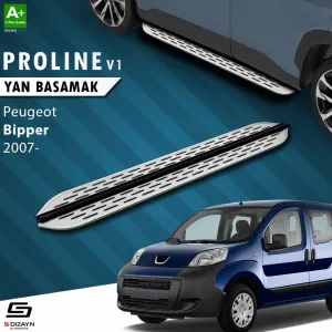 S-Dizayn Peugeot Bipper Oem Still Pro V1 Aluminyum Yan Basamak 173 Cm 2007-2017