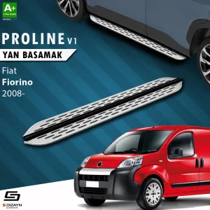 S-Dizayn Fiat Fiorino OEM Still Pro V1 Aluminyum Yan Basamak 173 Cm 2008 Üzeri thumb 1
