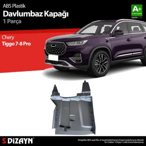 S-Dizayn Chery Tiggo 7-8 Pro Sol Teker Boşluğu Davlumbazı Plastik Koruma Kapağı ABS Plastik 2022 Üzeri A+ KaliteSol teker boşluğu plastik koruma kapağı Chery Ti