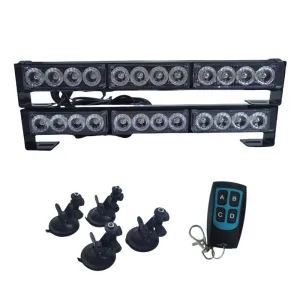 oto uzay uyumlu 21 fonksiyonlu çakar lamba sarı beyaz 2'li set vantuzlu kumandalı 12-36V 72W / LAPA211 modelleri Oto Aksesuar Shop'de. Kaliteli malzeme, hızlı