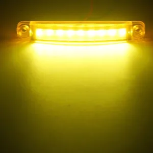 Parmak led 9 led 4W 12-24v 10cm Sarı / LAAM660 thumb 2