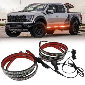 Pick-up altı kayar led fonksiyonlu 2'li set 1.35cm 12-15v  / LAAM443 - Görsel 2