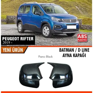 Peugeot Rifter Batman Ayna Kapağı 2019 SonrasıDRS Tuning kalitesiyle tanışın! Özel olarak Peugeot  model araçlar için üretilen bu ürün, otomobilinizin hatlarına