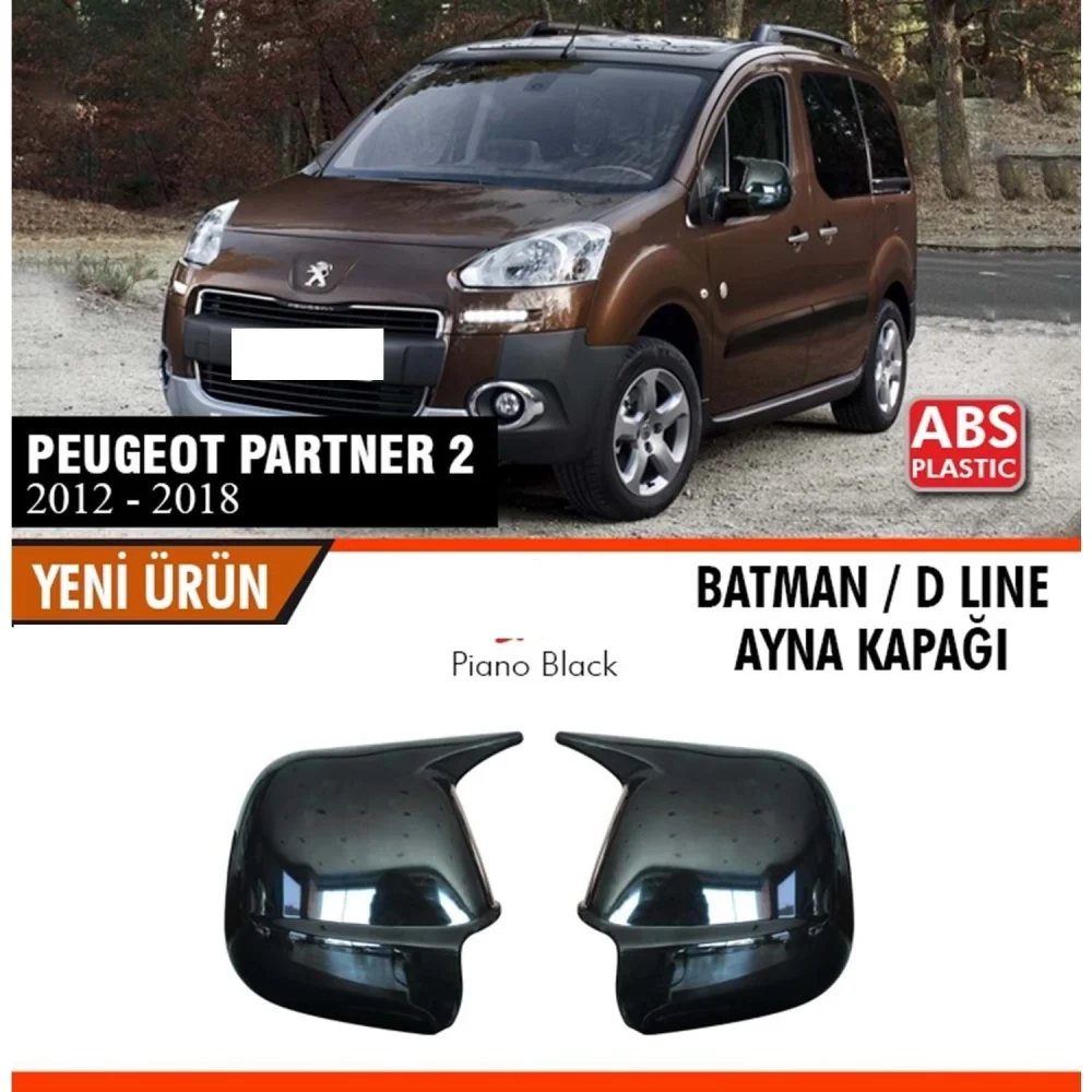 Drs Tuning Peugeot Partner 2 Batman Ayna Kapağı 2012-2018 Model Arası