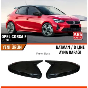 Opel Corsa F Batman Ayna Kapağı 2019  SonrasıDRS Tuning kalitesiyle tanışın! Özel olarak Opel  model araçlar için üretilen bu ürün, otomobilinizin hatlarına spo
