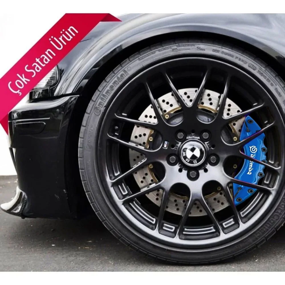 Drs Tuning Alfa Romeo 146 Uyumlu  Mavi Fren Kaliper Kapağı 4 Parça Ön Arka Set