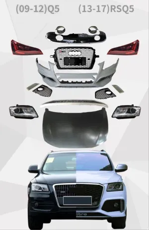 Q5 09-12 İçin 13+ Rsq5 Görünüm Facelift Body Kıt