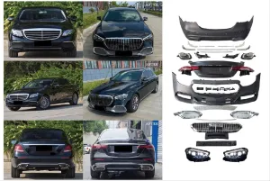 W213 2016-2019 E Serisi Içın 2020+ Maybach Görünüm Body Kıt thumb 2